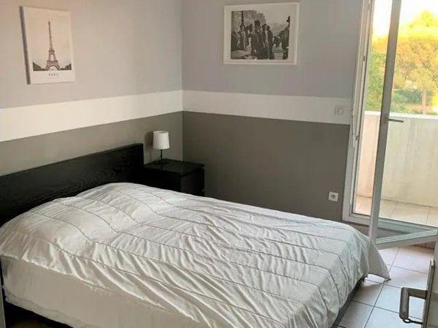 Beau T2 meublé 46m² refait à neuf avec 2 terrasses