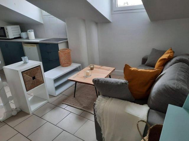 Beau T2 meublé 25m² cozy Métro Léo Lagrange