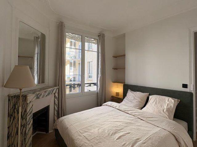 Beau T2 meublé 37m² Paris 16