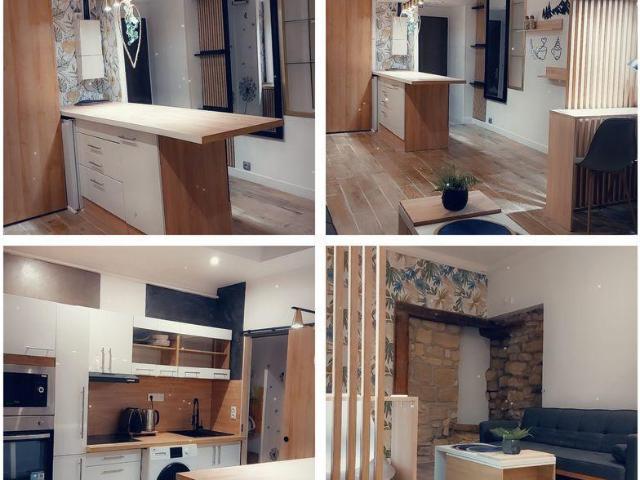 Beau T2 calme et meublé 52m² fraichement rénové