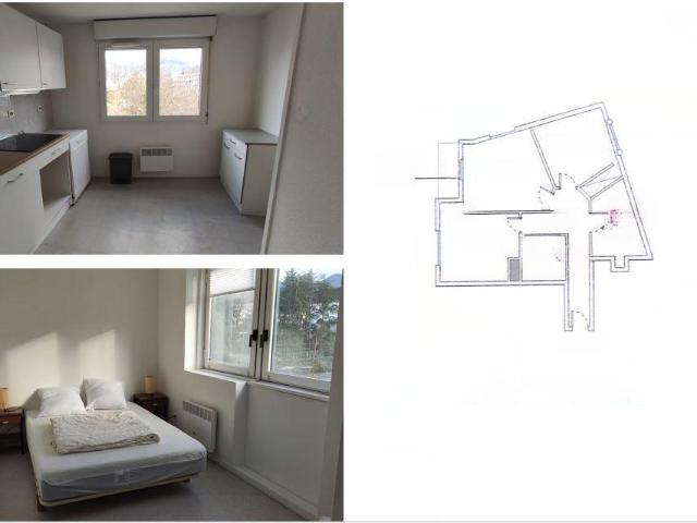 Beau T2 de 47 m²