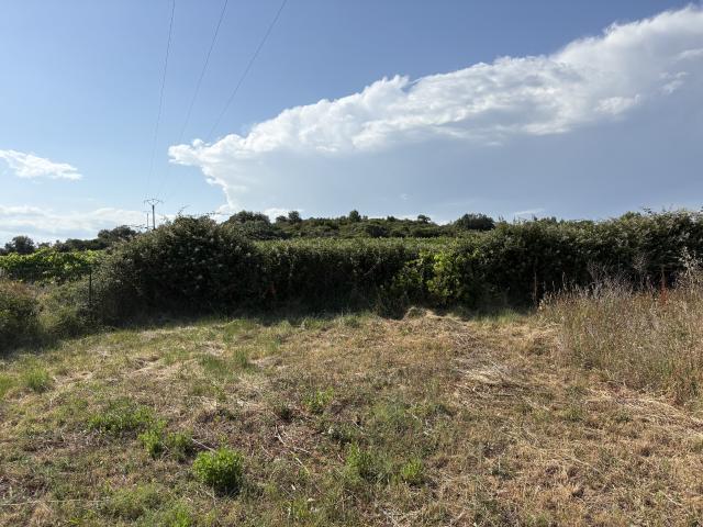 Beau terrain constructible 1222m2 avec hangar de 49m2 FOUZILHON