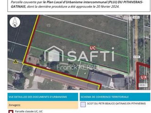 Beau terrain à construire de plus de 1700m²