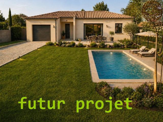 Beau terrain plat constructible de 767m²