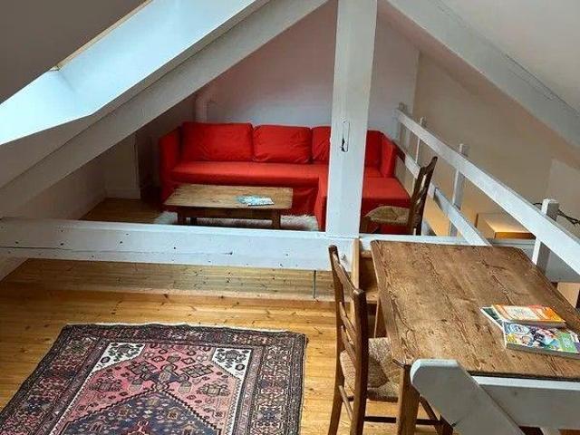 Beau 2P/3P duplex 45m² 75m² au sol meublé