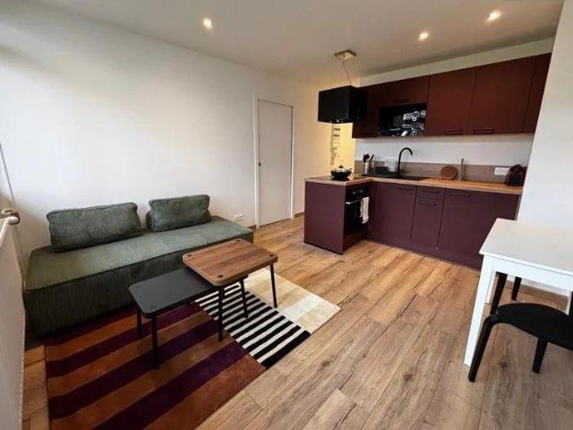Beau 2P meublé 30m² proche frontière suisse