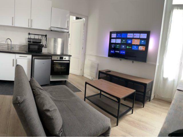 Beau 2P meublé 35m² refait à neuf