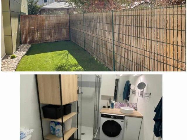 Beau 2P meublé 38m² avec jardin