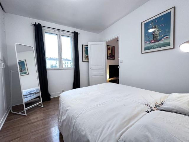 Beau 2P meublé 39m² avec jardin collectif à Ivry