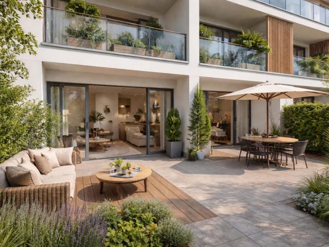 Beau 2P Terrasse et Parking Proche L5 et L11 Pré Saint Germain