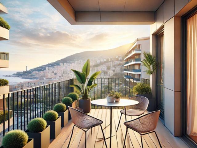 BEAU 3 PIECES DE 60M² VUE MER TERRASSE PROCHE MONACO