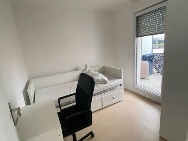 Beau 3P meublé 47m² neuf à Cergy avec balcon