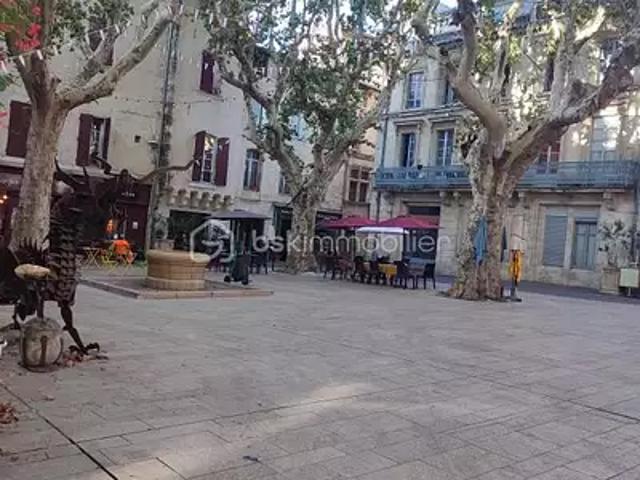 Beaucaire 30300 Achat / Vente appartement 4 pièces t4 au dernier étage cave