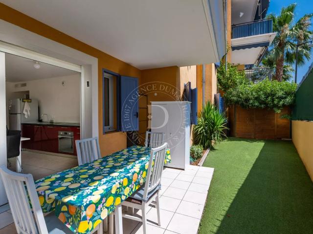 Beaulieu sur Mer – Appartement 3 pièces avec jardin, terrasse et garage