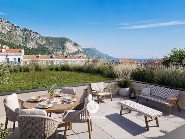 Beaulieu sur Mer 4 Pièces Terrasse Parkings 126m² Beaulieu sur Mer