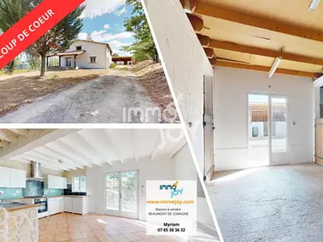 Beaumont de Lomagne 82500 Achat / Vente maison 5 pièces t5