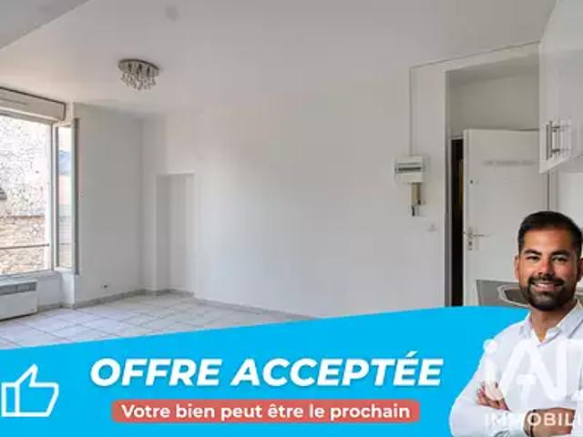 Beaumont sur Oise 95260 Achat / Vente appartement 2 pièces t2