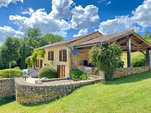 Beaumontois en Périgord 24440 Achat / Vente maison 4 pièces t4 piscine terrasse