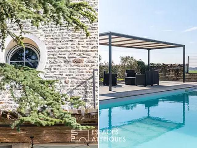 Beaune 21200 Achat / Vente maison 16 pièces t16 au dernier étage piscine