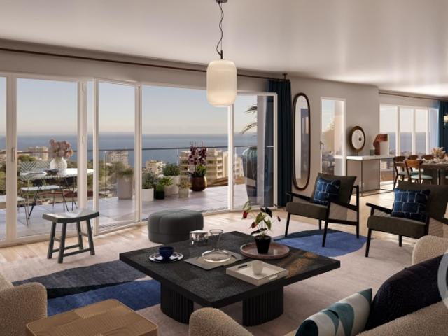 BEAUSOLEIL, appartement à vendre, 2 pièces, 53 m²