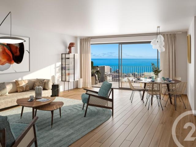 BEAUSOLEIL, appartement à vendre, 4 pièces, 94 m²