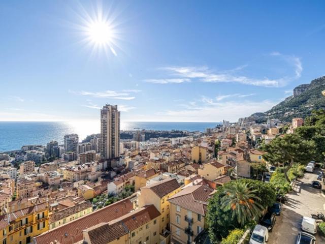 Beausoleil Appartement 3p de 102m². bénéficiant d'une terrasse offrant une vue panoramique