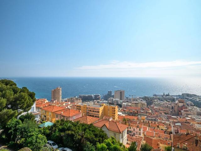 BEAUSOLEIL – SUPERBE APPARTEMENT AVEC VUE PANORAMIQUE SUR MONACO