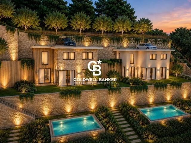 Beausoleil Villa contemporaine d'exception avec vue mer, aux portes de Monaco
