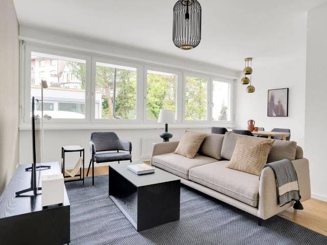 Beautiful 1 Bedroom Furnished Apartment in Am Ring, Basel, Basel Amsterdam Apartments for Rent