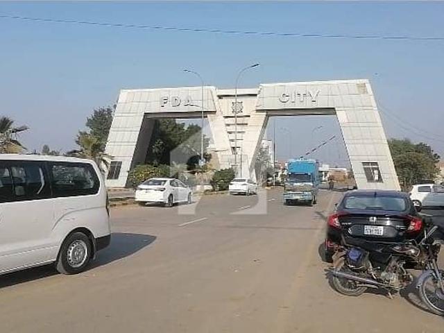 Beautiful 20 Marla Residential Plot On 60 Feet Road Is Available In FDA City, Block C 1