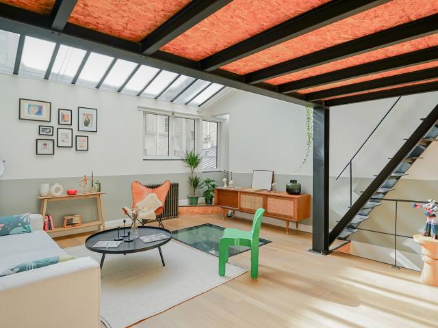 Beautiful and lovely parisian loft at Montmartre