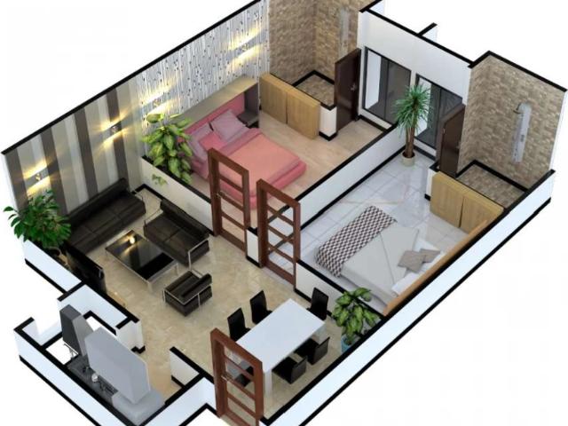 Beautiful designed flats at 20% DownPayment 2.5 years Installment Plan Islamabad B 17 ID 13604