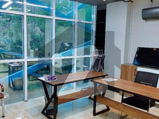 Beautiful Furnished Office Available For Rent In Bahria Town Phase 7