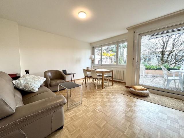 Beautiful furnished apartment with large terrace in a quiet area of Nyon