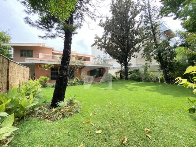 Beautiful House Available For Rent With Big Lawn On Prime Location