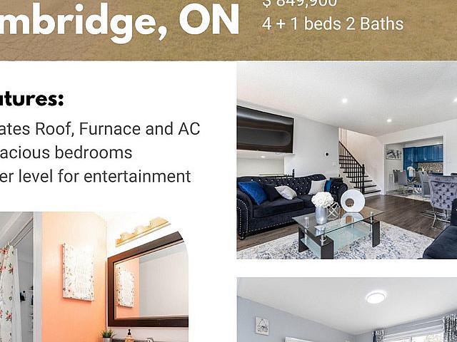 Beautiful House For Sale In Cambridge