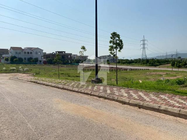 Beautiful Location Sector C 2 Kanal Heighted With Green Belt Plot Available For Sale Reasonable Demand