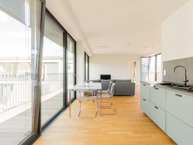 Beautiful new build roof top one bedroom apartment in Alt Treptow, Berlin Amsterdam Apartments for Rent