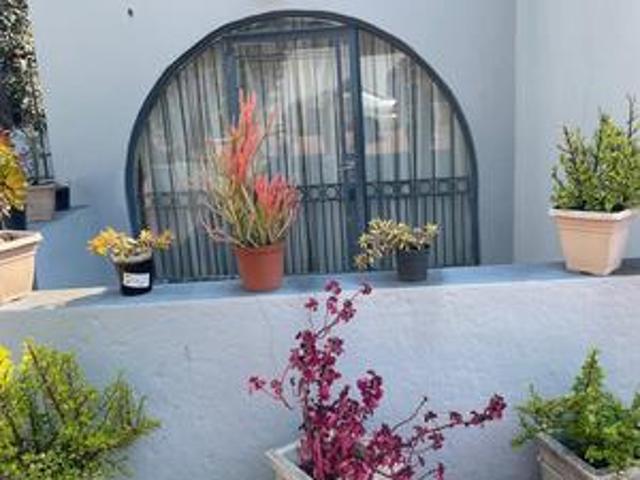 beautiful sunny garden cottage