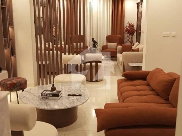 Beautiful Park face furnished Designer triple House F 11