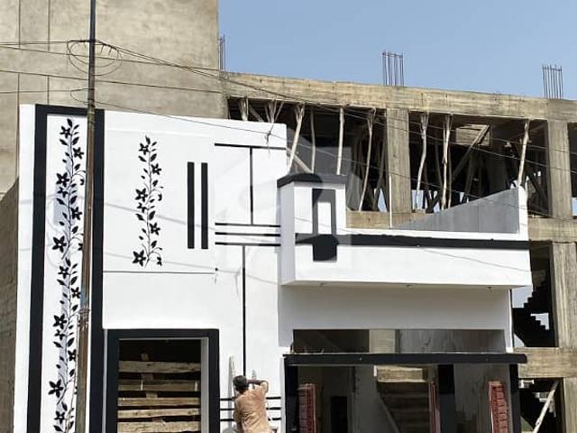 Beautiful west open single storey 80 sq yards house for sale at gold block ntr 01