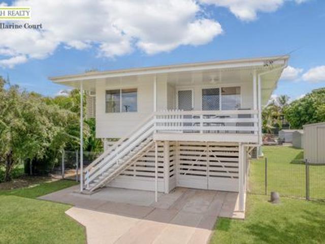 beautifully presented high set home in a quiet cul de sac with a big shed and outdoor entertainment area!