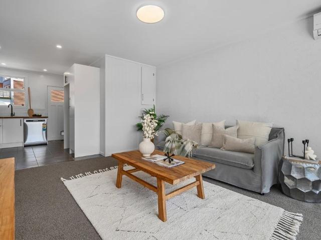 Beautifully renovated two bedroom middle unit