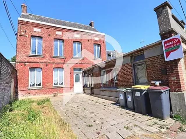Beauvois en Cambrésis 59157 Achat / Vente maison 5 pièces t5 au dernier étage parking