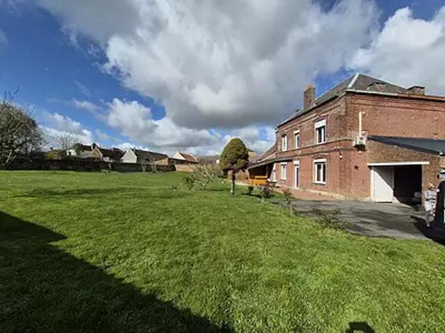 Beauvois en Cambrésis 59157 Achat / Vente maison 7 pièces t7 au dernier étage