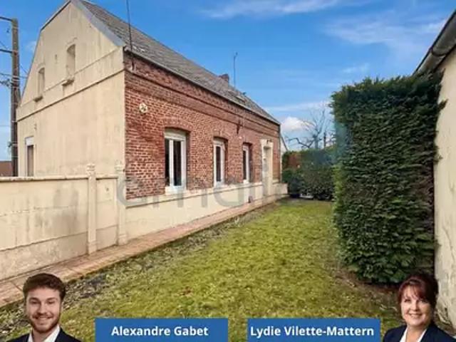 Beauvois en Cambrésis 59157 Achat / Vente maison 7 pièces t7 jardin