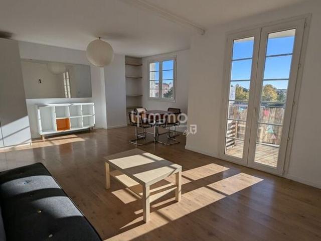 Beaux arts T2 Bis de 62 m² + Terrasse + Cave