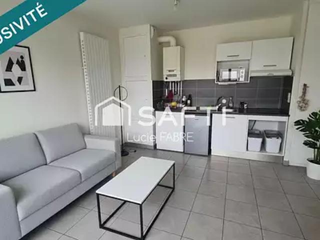 Beauzelle 31700 Achat / Vente appartement 1 pièce t1 balcon parking