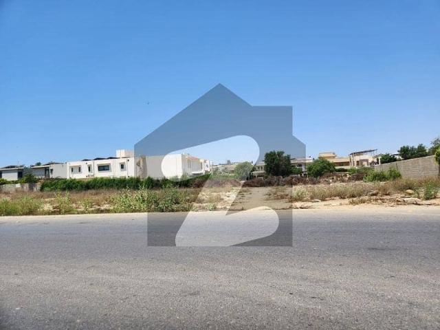 Corner 500 yards kh e babar plot for sale dha phase 8 zone d