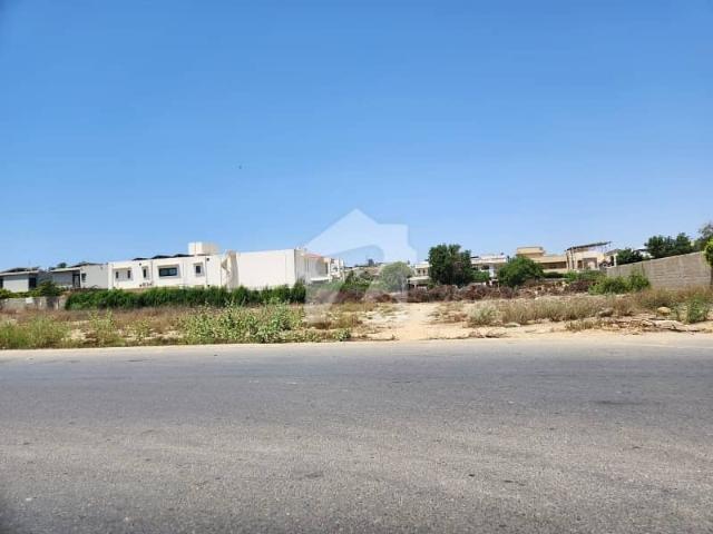Beach Street 25th Next To Shujaat 500 Yards West Open Plot For Sale Dha Phase 8 Zone C